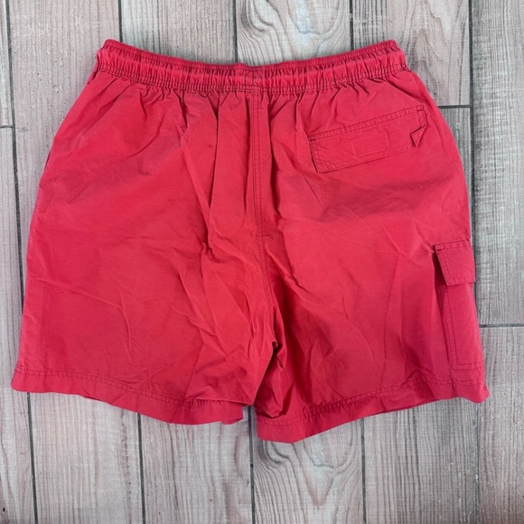Brooks Brothers “346” Men’s Orange Red Swim Trucks Sz. LARGE - Picture 2 of 4